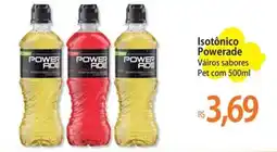 Atacadão Isotônico Powerade Váiros sabores Pet oferta