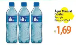 Atacadão Água Mineral Crystal Sem gás Pet oferta