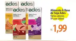 Atacadão Alimento À Base de Soja Ades Vários sabores TP oferta