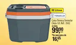 Asun Caixa Térmica Termolar Cinza oferta