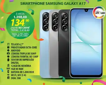 Lojas Cem Smartphone samsung galaxy a17 oferta