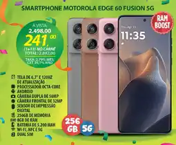 Lojas Cem Smartphone motorola edge 60 fusion 5g oferta