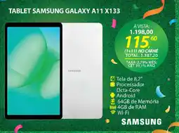 Lojas Cem Tablet samsung galaxy a11 x133 oferta