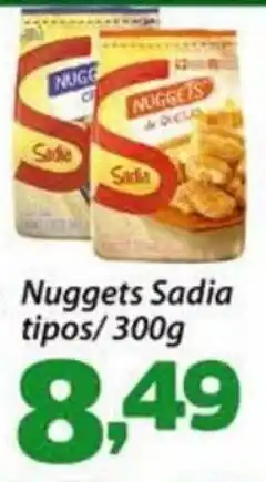 Confiança Supermercados Nuggets Sadia Tipos 300g oferta