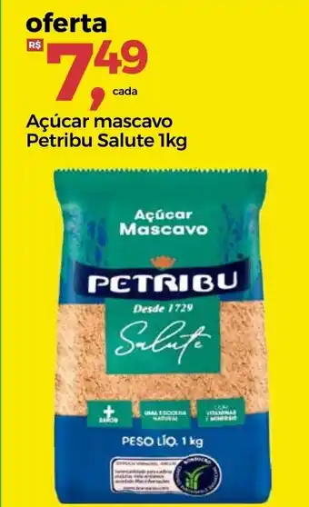 Acucar Mascavo Petribu Salute 1kg