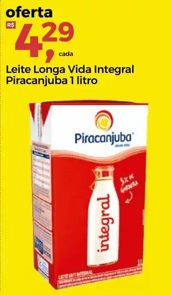 Atacadão Leite Longa Vida Integral Piracanjuba 1L oferta