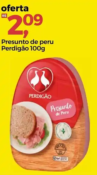 Atacadão Presunto de peru Perdigao 100g oferta