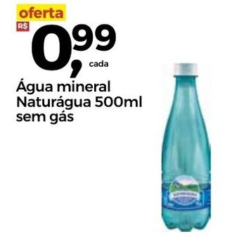 Atacadão Agua Mineral Naturagua 500ml sem gas oferta