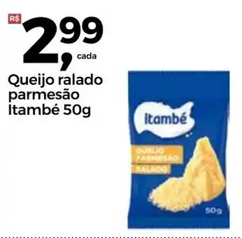 Atacadão Queijo Ralado Parmesao Itambe 50g oferta