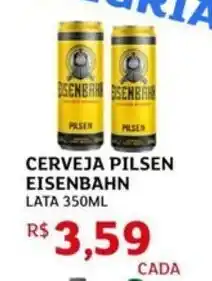 Assaí Atacadista Cerveja pilsen eisenbahn lata oferta