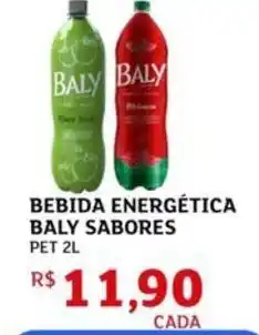 Assaí Atacadista Bebida energética baly sabores pet oferta