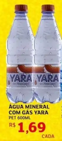 Assaí Atacadista Água mineral com gás yara pet oferta