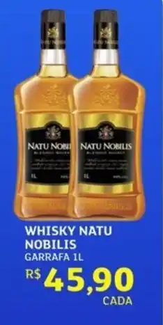 Assaí Atacadista Whisky natu nobilis oferta