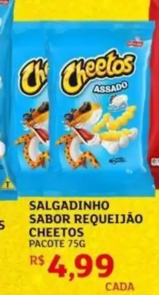 Assaí Atacadista Salgadinho sabor requeijão cheetos pacote oferta