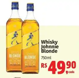 Supermercados Mateus Whisky Johnnie Blonde oferta