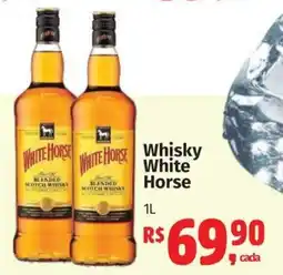 Supermercados Mateus Whisky White Horse oferta