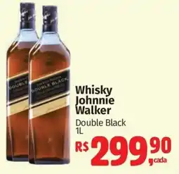 Supermercados Mateus Whisky Johnnie Walker Double Black oferta