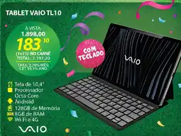 Lojas Cem Tablet vaio tl10 oferta