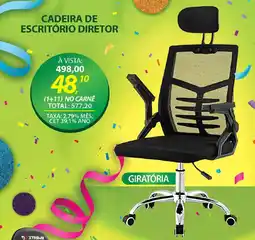Lojas Cem CADEIRA DE ESCRITÓRIO DIRETOR oferta