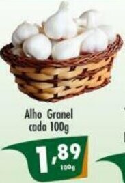 Ricoy Supermercados Alho granel cada 100g oferta