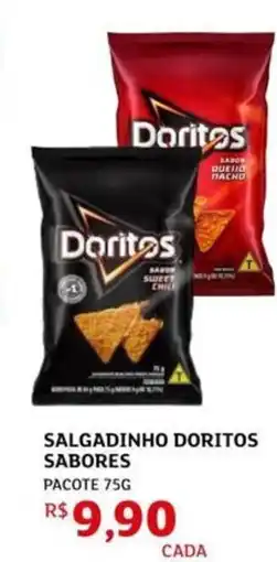 Assaí Atacadista Salgadinho doritos sabores pacote oferta
