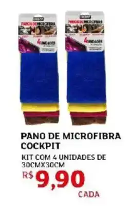 Assaí Atacadista Pano de microfibra cockpit oferta