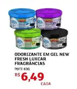 Assaí Atacadista Odorizante em gel new fresh luxcar fragrancias oferta