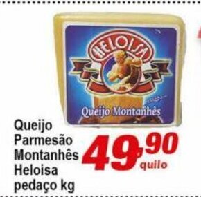 Ricoy Supermercados Queijo parmesao montanhes Heloisa pedaco 1kg oferta
