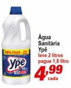Ricoy Supermercados Agua Sanitaria Ype oferta