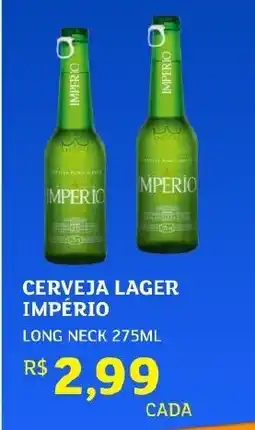 Assaí Atacadista Cerveja lager império long neck oferta
