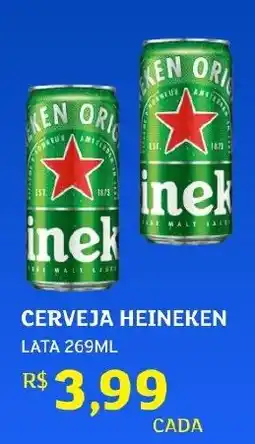 Assaí Atacadista Cerveja heineken oferta
