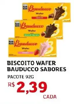 Assaí Atacadista Biscoito wafer bauducco sabores oferta