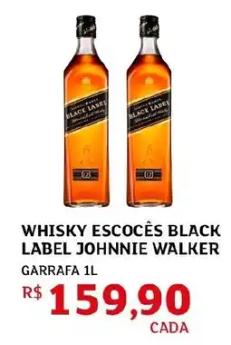 Assaí Atacadista Whisky escocês black label johnnie walker garrafa oferta