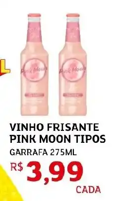Assaí Atacadista Vinho frisante pink moon tipos garrafa oferta