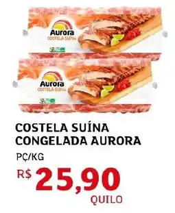 Assaí Atacadista Costela suína congelada aurora oferta