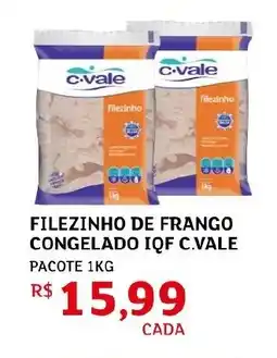 Assaí Atacadista Filezinho de frango congelado iqf c.vale oferta