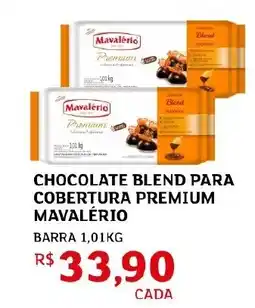 Assaí Atacadista Chocolate blend para cobertura premium mavalério oferta