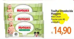Atacadão Toalha Umedecida Huggies oferta