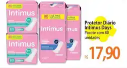 Atacadão Protetor Diário Intimus Days oferta
