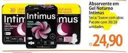 Atacadão Absorvente em Gel Noturno Intimus oferta