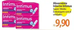 Atacadão Absorvente Interno Intimus oferta