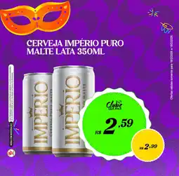 Supermercados Pague Menos Cerveja império puro malte oferta