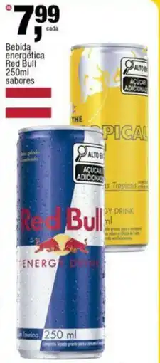 Frangolândia Bebida energética Red Bull sabores oferta