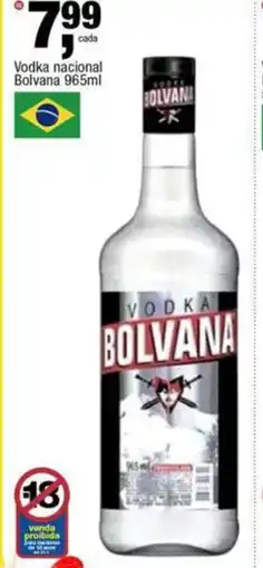 Frangolândia Vodka nacional Bolvana oferta