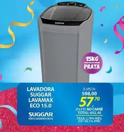 Lojas Cem Lavadora suggar lavamax eco 15.0 oferta