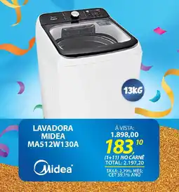Lojas Cem Lavadora midea ma512w130a oferta
