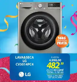 Lojas Cem Lava&seca lg cv5014pc4 oferta