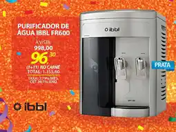 Lojas Cem Purificador de água ibbl fr600 oferta