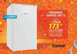 Lojas Cem Frigobar consul crc12 oferta
