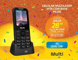 Lojas Cem Celular multilaser vita com base p9225 oferta